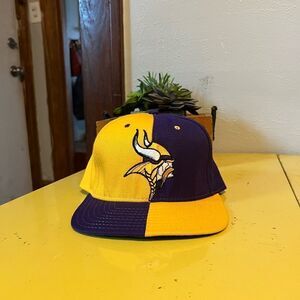 Vintage Minnesota Vikings American Needle Hat 7 3/8